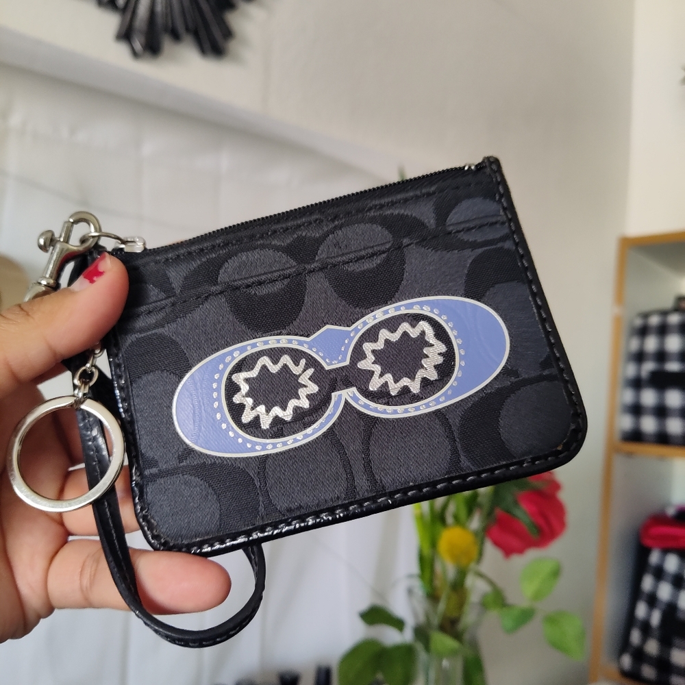 Coach Card Holder Wristlet